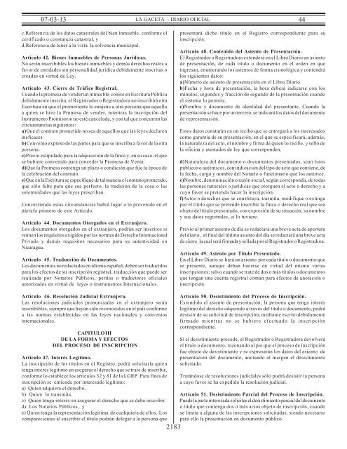 Decreto No. 13-2013- Reglamento Ley No. 698, Ley general de los ...