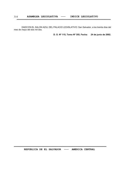 Anuario Legislativo 02-03 - Asamblea Legislativa