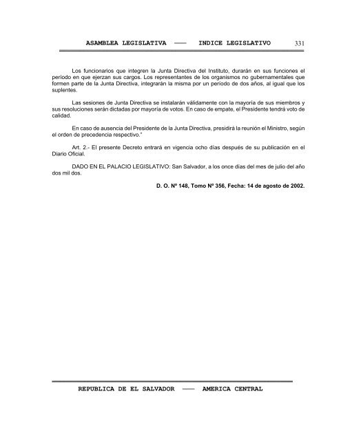 Anuario Legislativo 02-03 - Asamblea Legislativa