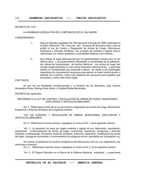 Anuario Legislativo 02-03 - Asamblea Legislativa