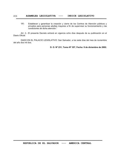 Anuario Legislativo 02-03 - Asamblea Legislativa