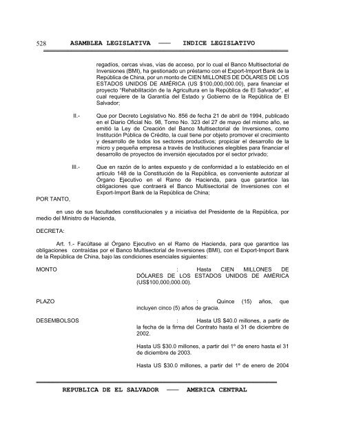 Anuario Legislativo 02-03 - Asamblea Legislativa