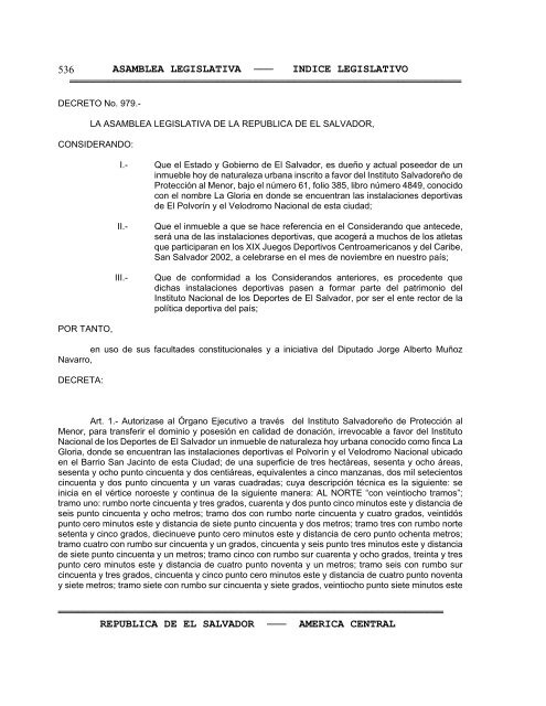 Anuario Legislativo 02-03 - Asamblea Legislativa