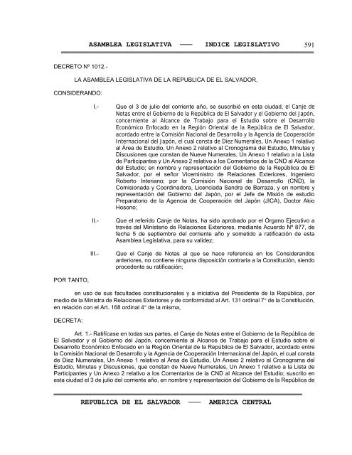 Anuario Legislativo 02-03 - Asamblea Legislativa