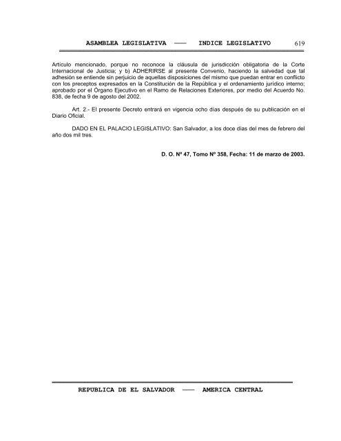 Anuario Legislativo 02-03 - Asamblea Legislativa