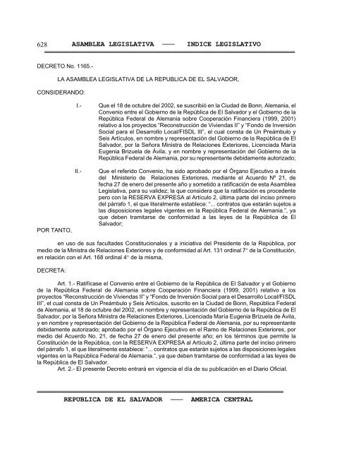 Anuario Legislativo 02-03 - Asamblea Legislativa