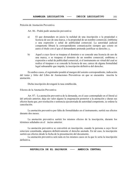 Anuario Legislativo 02-03 - Asamblea Legislativa