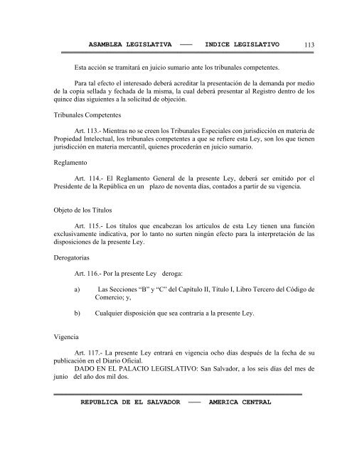 Anuario Legislativo 02-03 - Asamblea Legislativa