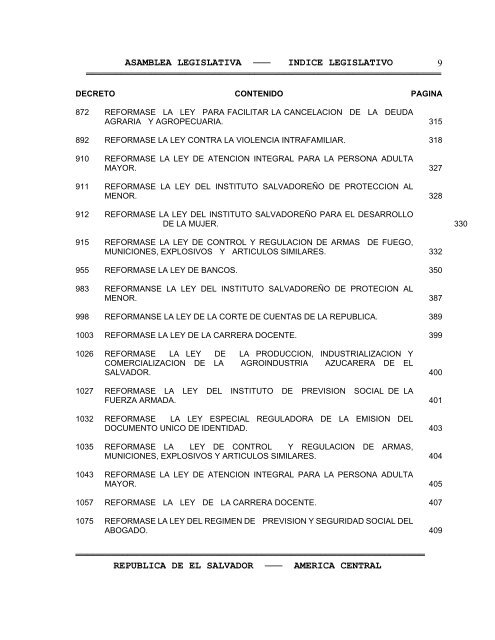 Anuario Legislativo 02-03 - Asamblea Legislativa