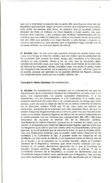 Concejales: Sr.CarlosHerreraFerrada Sr. Osvaldo Berríos Miniño ...