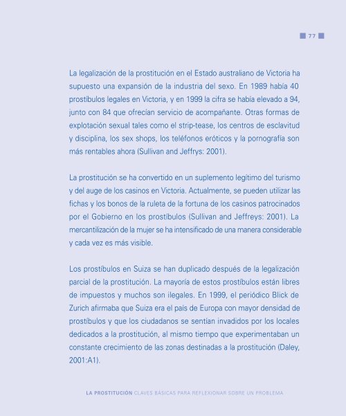 Diez razones para no legalizar la prostitución - Apramp