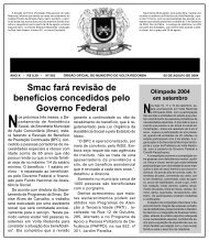 Smac fará revisão de benefícios concedidos pelo Governo Federal