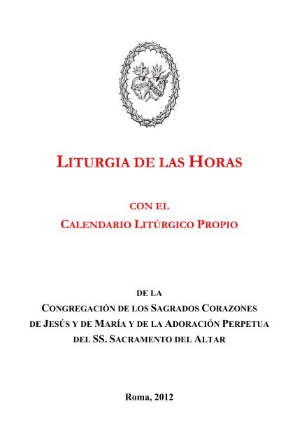 LITURGIA DE LAS HORAS