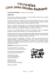 Oración Dios pdf - Religiosas Filipenses Hijas de María Dolorosa