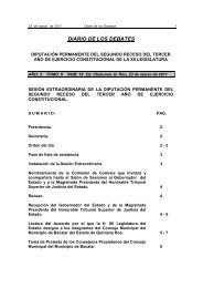 diario de los debates - H. Poder Legislativo del Estado de Quintana ...