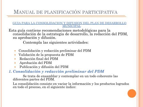 participativa municipal