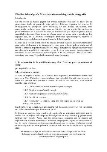 el taller del etnografo.pdf - UNED Motril