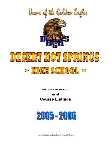 and Course Listings - psusd.us