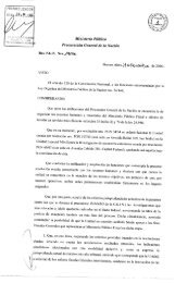 Resolución PGN 171/06. Enunciación de las funciones de la UFASE