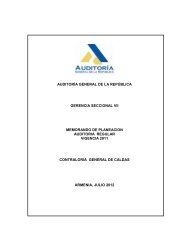 Contraloría Departamental de Caldas - Auditoría General de la ...