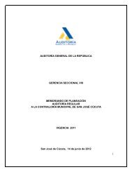 Contraloría Municipal de Cúcuta - Auditoría General de la República