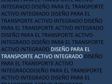 Transporte Activo Integrado - Paris-Mercosur