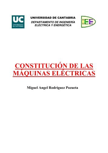 constitucion maq elec caminos - Universidad de Cantabria