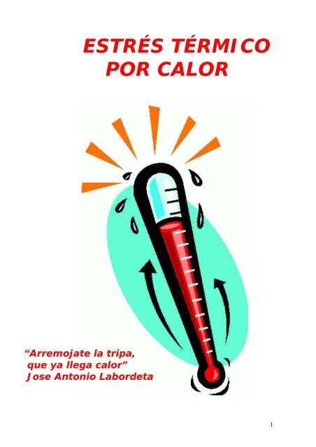 ESTRÉS TÉRMICO POR CALOR - CCOO