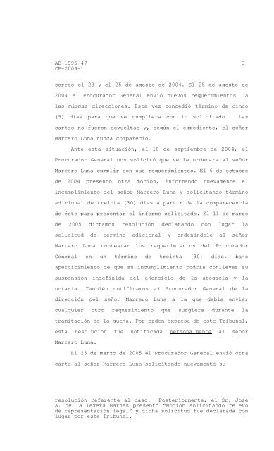 2006 TSPR 9 - Rama Judicial de Puerto Rico