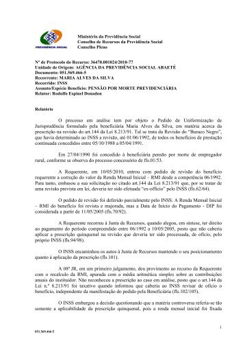 Resolução 12/2012 - Ministério da Previdência Social