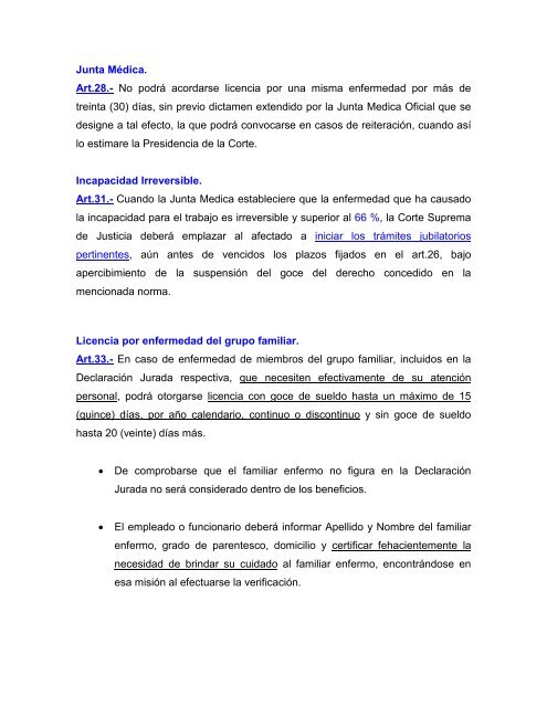 Regimen Medico Legal II - Poder Judicial Tucumán