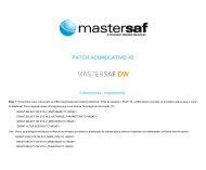 PATCH ACUMULATIVO 45 - Mastersaf