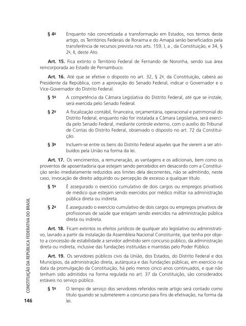 CONSTITUIÇÃO DA REPúBLICA FEDERATIVA ... - Imprensa Oficial