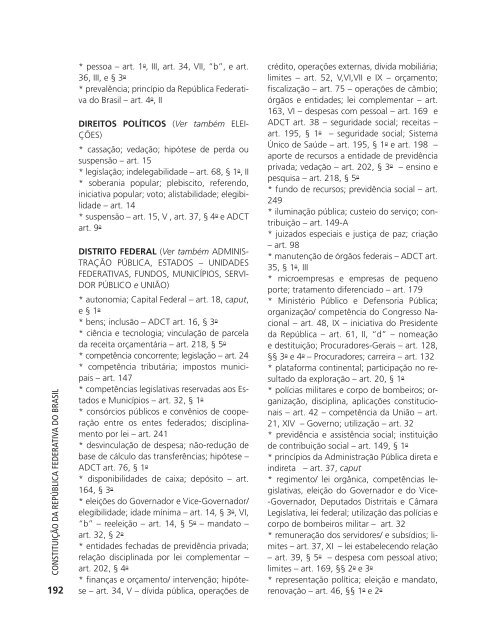 CONSTITUIÇÃO DA REPúBLICA FEDERATIVA ... - Imprensa Oficial