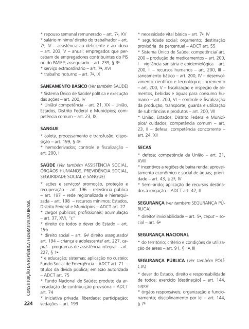 CONSTITUIÇÃO DA REPúBLICA FEDERATIVA ... - Imprensa Oficial