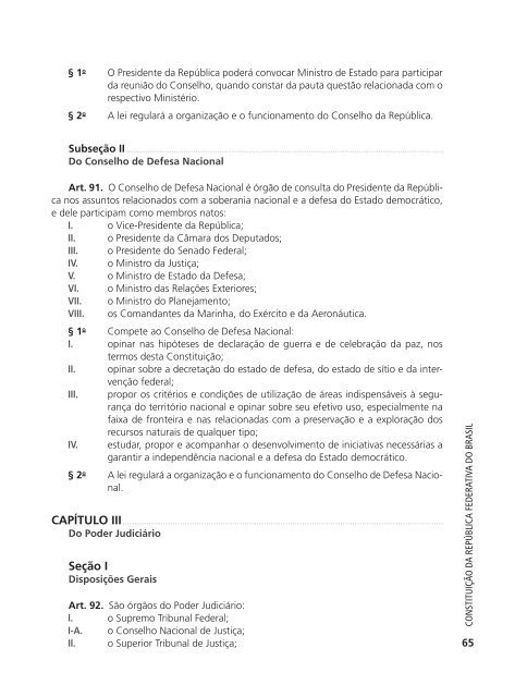 CONSTITUIÇÃO DA REPúBLICA FEDERATIVA ... - Imprensa Oficial