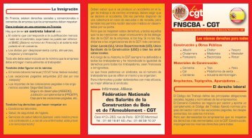 fnscba - cgt - Fédération Nationale des Salariés de la Construction ...