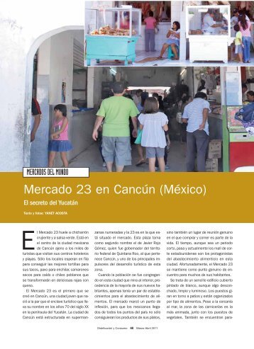 Mercado 23 en Cancún (México) - Mercasa