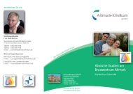 Download Flyer Klinische studien | PDF - Altmark-Klinikum