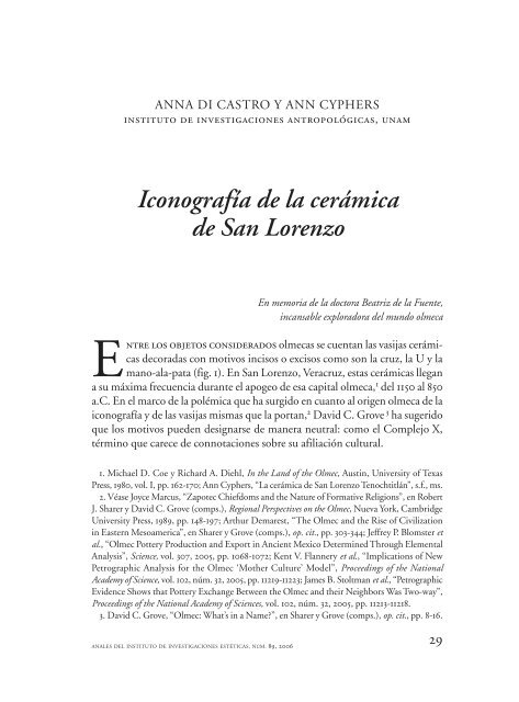 Texto completo (PDF) - Anales del Instituto de Investigaciones ...