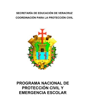 Protección Civil y Emergencia Escolar