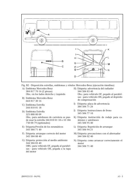 Directrices para montaje de superestructuras y ... - Mercedes-Benz