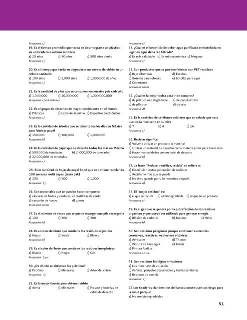 Recicladoras de residuos - Semarnat