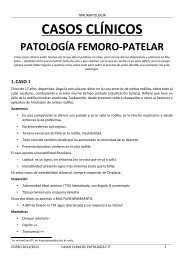 casos clínicos patología femoro-patelar - Doctortazo