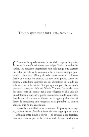 Primer capítulo [PDF] - Impedimenta