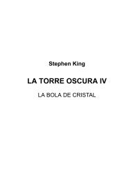 Stephen King LA TORRE OSCURA IV - INSI SA