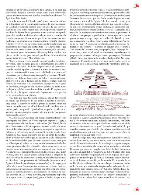 La Gaceta del FCE. Diciembre de 2004 - Fondo de Cultura Económica