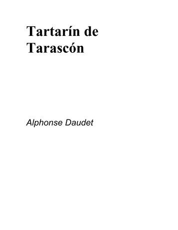 Tartarín de Tarascón - AMPA Severí Torres