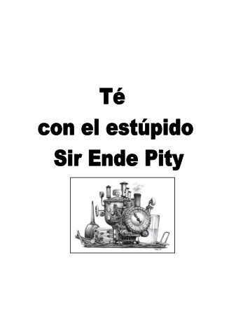 INTRODUCCION: Té con SIR ENDIPITY