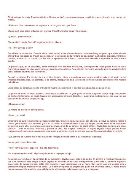 Máximo Gorki La Madre. - Partido Comunista del Ecuador